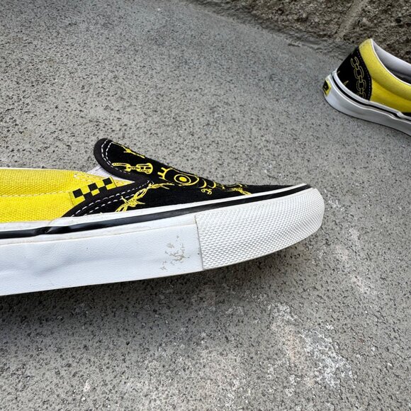 VANS X SPONGEBOB SQUAREPANTS Slip-On Sneakers Mens 4 35 Gigliotti Running Shoes - Picture 12 of 14